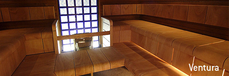 Ventura interiér sauny Harvia