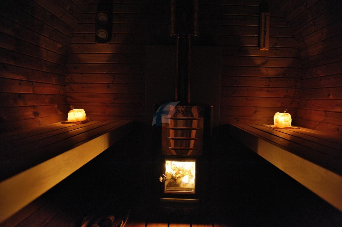 Sudov sauna - umstn u zkaznka - interir